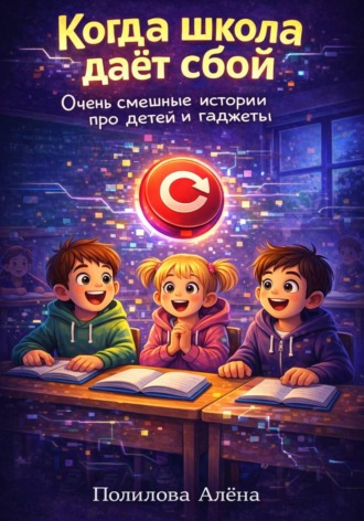 Обложка книги «Когда школа даёт сбой. Очень смешные истории про детей и гаджеты»