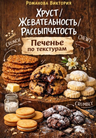 Обложка книги «Хруст/жевательность/рассыпчатость: печенье по текстурам»