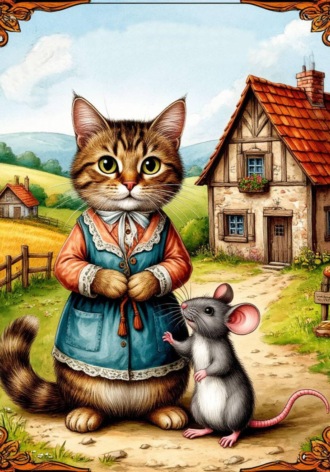Обложка книги «Кот, который стал полевой мышью»