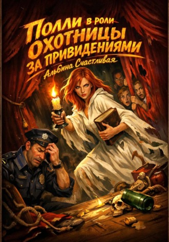 Обложка книги «Полли в роли охотницы за привидениями»