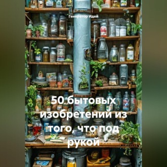 Обложка книги «50 бытовых изобретений из того, что под рукой»
