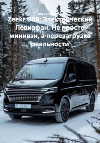 Обложка книги «Zeekr 009: Электрический Левиафан. Не просто минивэн, а перезагрузка реальности»