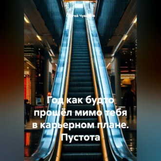 Обложка книги «Год как будто прошёл мимо тебя в карьерном плане. Пустота»