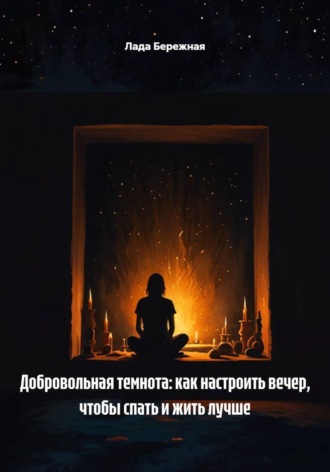 Обложка книги «Добровольная темнота: как настроить вечер, чтобы спать и жить лучше»
