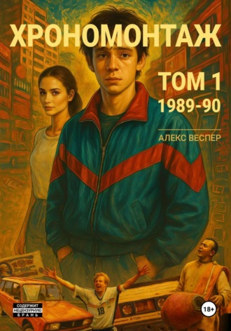 Обложка книги «Хрономонтаж. Том 1. 1989-90»