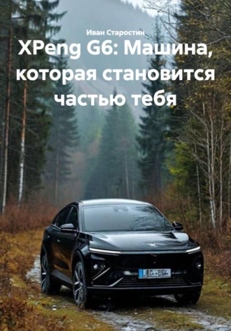 Обложка книги «XPeng G6: Машина, которая становится частью тебя»
