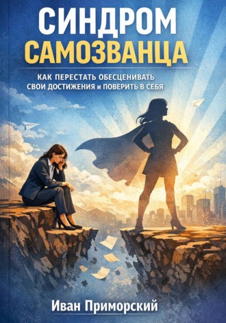 Обложка книги «Синдром самозванца как перестать обесценивать свои достижения и поверить в себя»