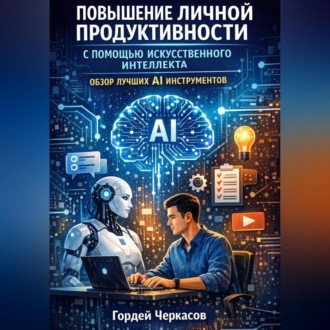 Обложка книги «Повышение личной продуктивности с помощью искусственного интеллекта. Обзор лучших ai инструментов»