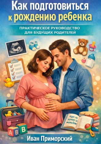 Обложка книги «Как подготовиться к рождению ребенка. Практическое руководство для будущих родителей»
