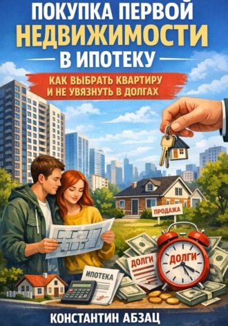 Обложка книги «Покупка первой недвижимости в ипотеку. Как выбрать квартиру и не увязнуть в долгах»