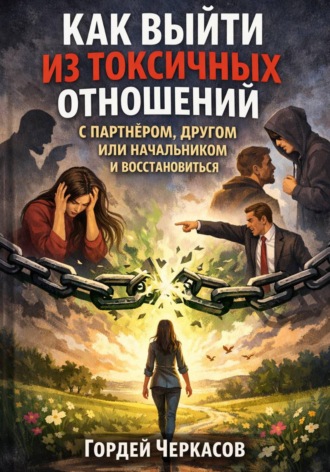 Обложка книги «Как выйти из токсичных отношений с партнером, другом или начальником и восстановиться»