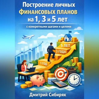 Обложка книги «Построение личных финансовых планов на 1. 3 и 5 лет с конкретными шагами и целями»