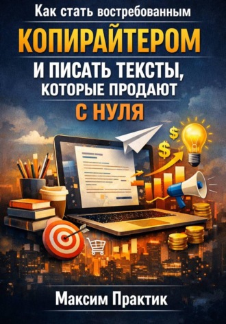 Обложка книги «Как стать востребованным копирайтером и писать тексты которые продают с нуля»