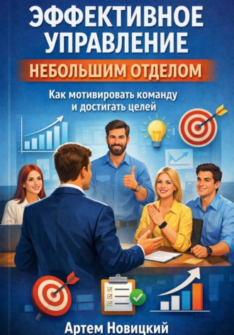 Обложка книги «Эффективное управление небольшим отделом. Как мотивировать команду и достигать целей»