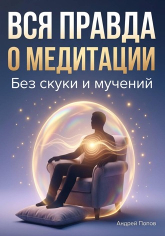 Обложка книги «Вся правда о медитация без скуки и мучений»