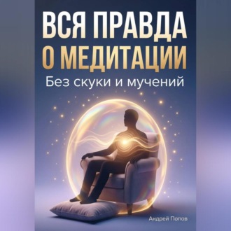 Обложка книги «Вся правда о медитация без скуки и мучений»
