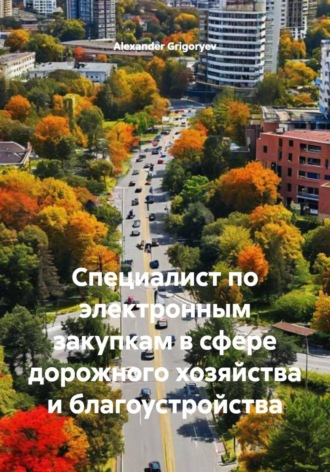 Alexander Grigoryev. Специалист по электронным закупкам в сфере дорожного хозяйства и благоустройства