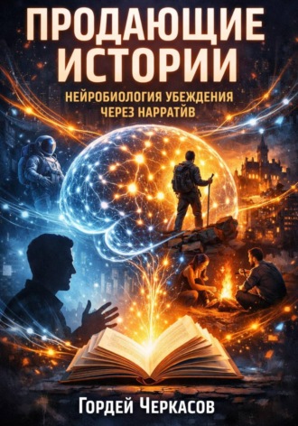 Обложка книги «Продающие истории: нейробиология убеждения через нарратив»