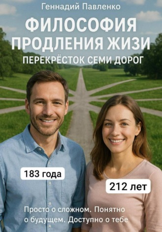 Обложка книги «Философия продления жизни. Перекрёсток семи дорог»