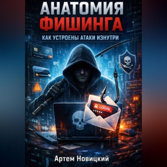 Обложка книги «Анатомия фишинга как устроены атаки изнутри»