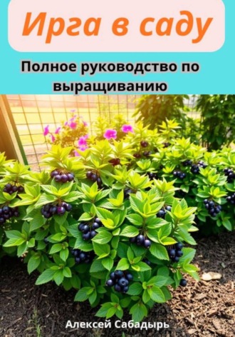 Обложка книги «Ирга в саду полное руководство по выращиванию»