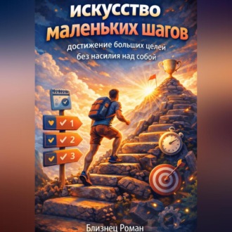 Обложка книги «Искусство маленьких шагов. Достижение больших целей без насилия над собой»