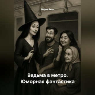 Обложка книги «Ведьма в метро. Юморная фантастика»