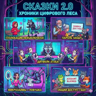 Обложка книги «Сказки 2.0: Хроники цифрового леса»