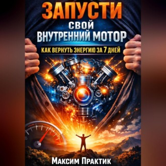 Обложка книги «Запусти свой внутренний мотор. Как вернуть энергию за 7 дней»