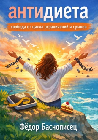 Обложка книги «Антидиета. Свобода от цикла ограничений и срывов»