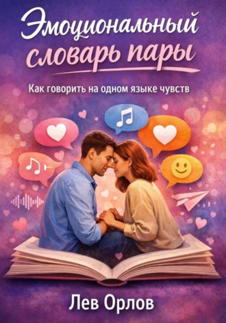 Обложка книги «Эмоциональный словарь пары. Как говорить на одном языке чувств?»