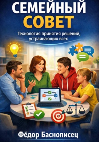 Обложка книги «Семейный совет. Технология принятия решений устраивающих всех»
