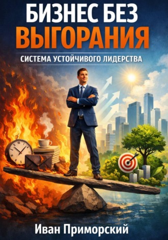 Обложка книги «Бизнес без выгорания. Система устойчивого лидерства»