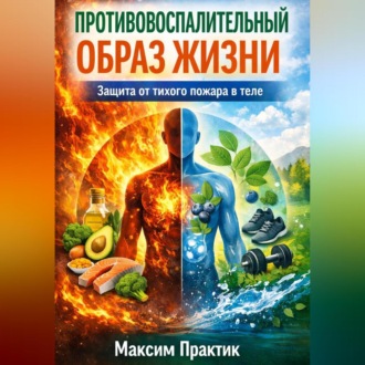 Обложка книги «Противовоспалительный образ жизни. Защита от тихого пожара в теле»