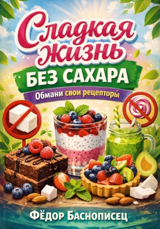 Обложка книги «Сладкая жизнь без сахара. Обмани свои рецепторы»