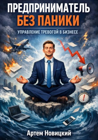 Обложка книги «Предприниматель без паники. Управление тревогой в бизнесе»