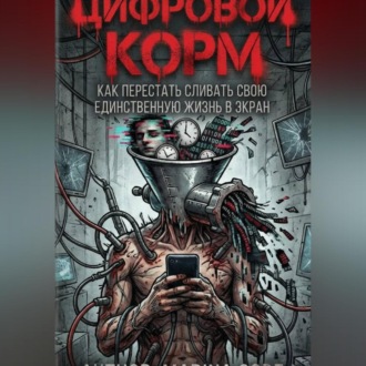 Обложка книги «ЦИФРОВОЙ КОРМ: как перестать сливать свою единственную жизнь в экран»