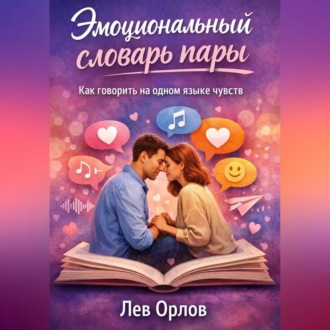 Обложка книги «Эмоциональный словарь пары. Как говорить на одном языке чувств?»
