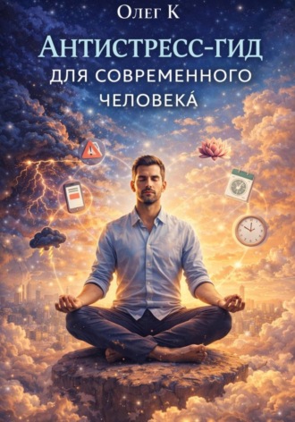 Обложка книги «Антистресс-гид для современного человека»