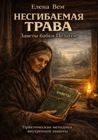 Обложка книги «НЕСГИБАЕМАЯ ТРАВА. Заветы бабки Пелагеи. Практическая методика внутренней защиты»