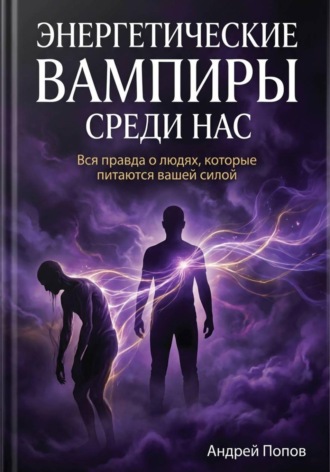 Обложка книги «Энергетические вампиры среди нас: вся правда о людях, которые питаются вашей силой»