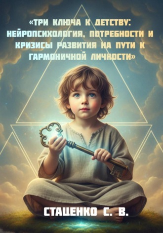 Обложка книги «Три ключа к детству: Нейропсихология, потребности и кризисы развития на пути к гармоничной личности»