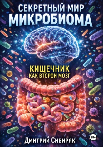 Обложка книги «Секретный мир микробиома. Кишечник как второй мозг»