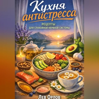 Обложка книги «Кухня антистресса. Рецепты для спокойной нервной системы»
