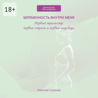 Обложка книги «Беременность внутри меня. Первый триместр: первые страхи и первые надежды. Гинекология БЕЗ занудства»