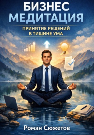 Обложка книги «Бизнес медитация. Принятие решений в тишине ума»