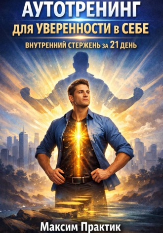 Обложка книги «Аутотренинг для уверенности в себе. Внутренний стержень за 21 день»