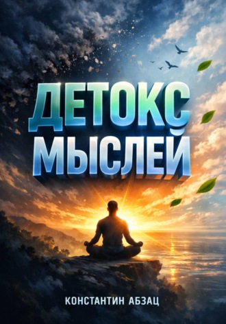 Обложка книги «Детокс мыслей. 14 дней без тревоги и негатива»
