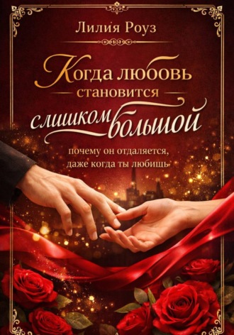 Обложка книги «Когда любовь становится слишком большой: почему он отдаляется, даже когда ты любишь»