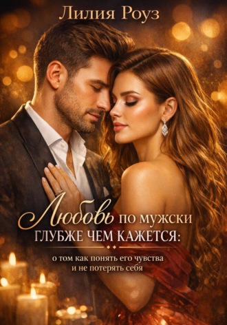 Обложка книги «Любовь по мужски глубже чем кажется: о том как понять его чувства и не потерять себя»